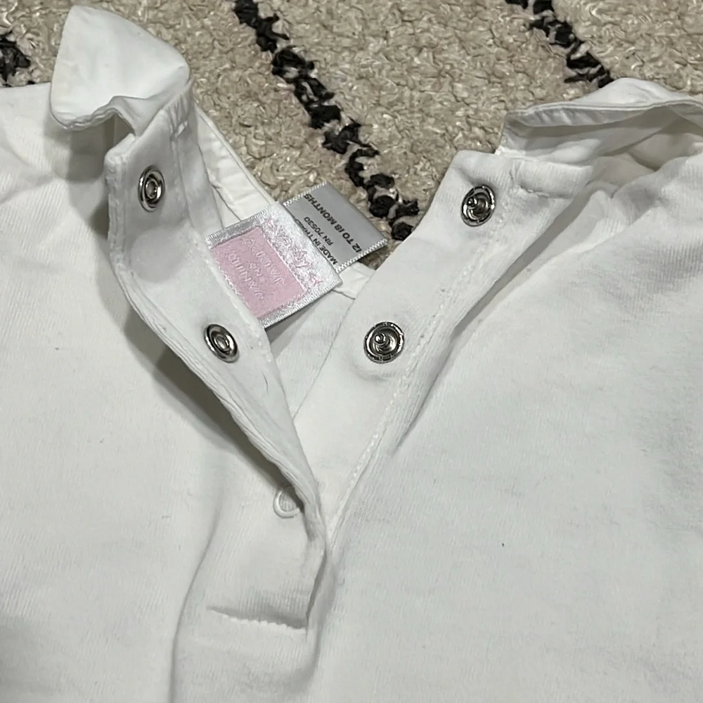 Janie & Jack Peter Pan collared onesie